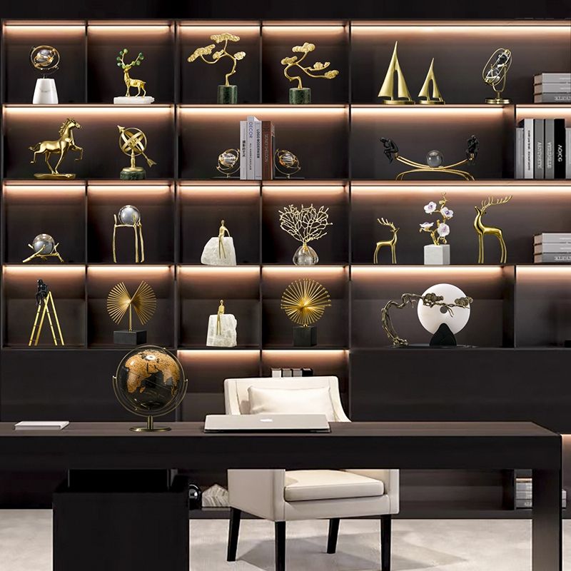 Elegant Brass Desk Accessories 5 Pices