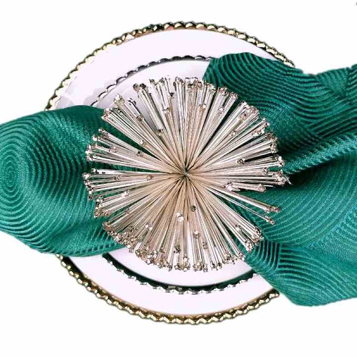 Elegant Gold Plated Napkin Holder