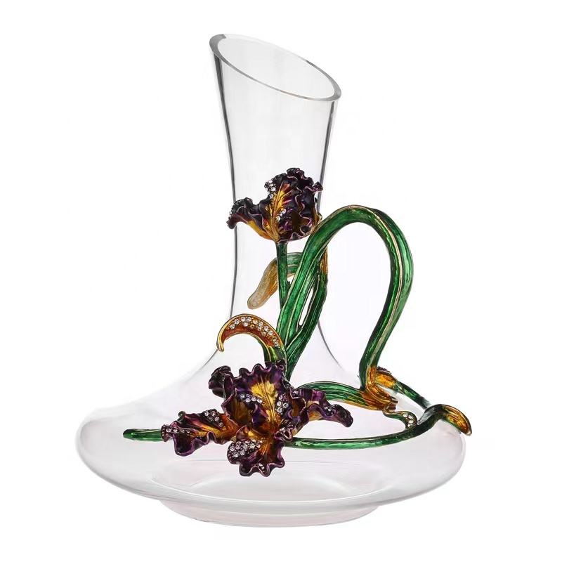 Elegant Lead-Free Crystal Goblet Set