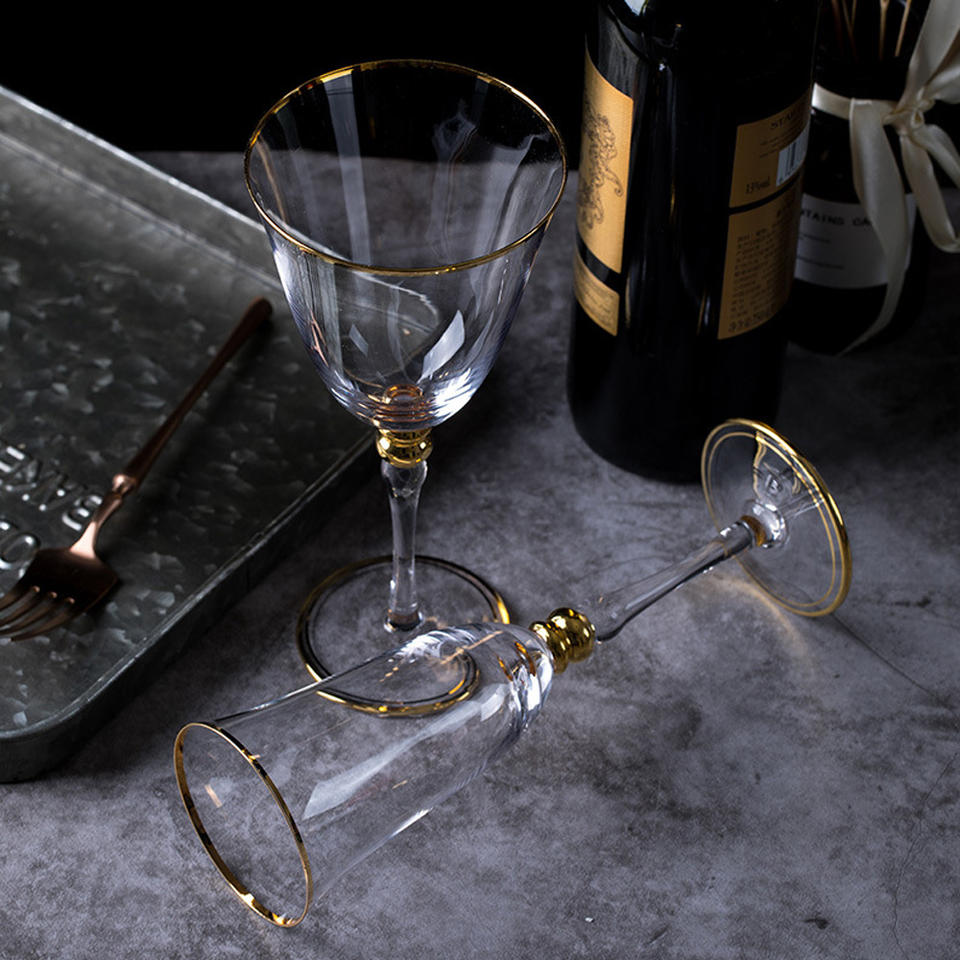 Elegant Handcrafted Crystal Champagne Flute