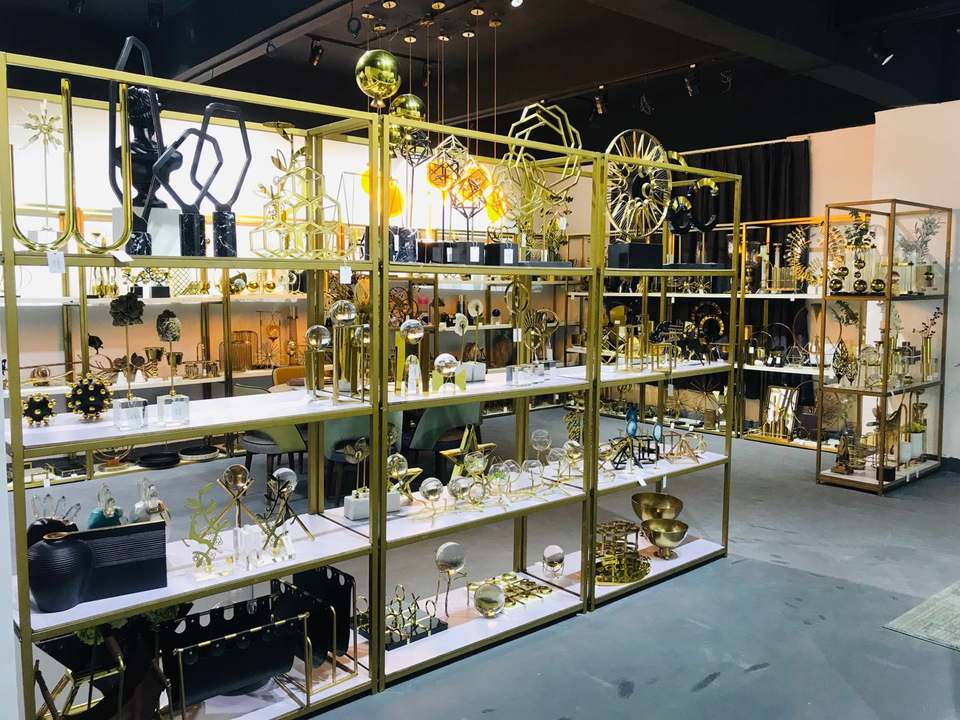 Elegant Brass Desk Accessories 5 Pices