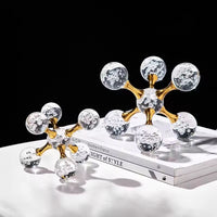Crystal Molecular Elegance Ornaments - 2 Pieces