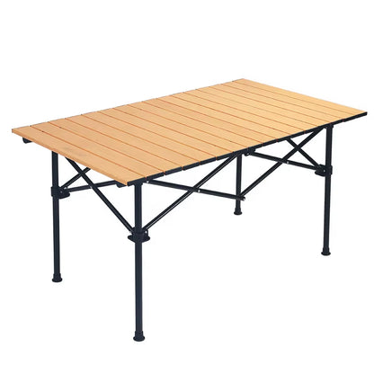 Customized Beach Portable Outdoor Aluminum Camping Folding Picnic Table Camping Table Foldable