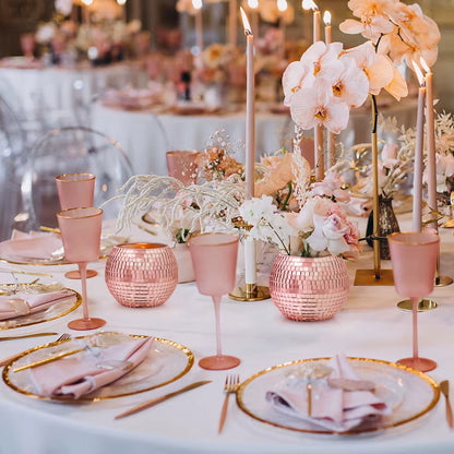 Mosaic Disco Ball Candle