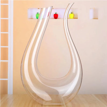 Crystal Wine & Whiskey Decanter Set