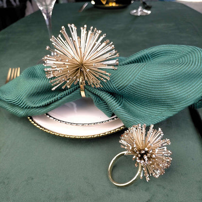 Elegant Gold Plated Napkin Holder