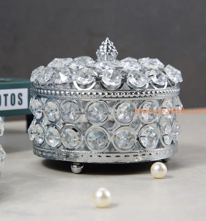 Jewelry Box Beads Treasure Case Creative Shining Jewelry Ring High-End Gift Princess Exquisite Storage Box