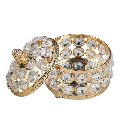 Jewelry Box Beads Treasure Case Creative Shining Jewelry Ring High-End Gift Princess Exquisite Storage Box