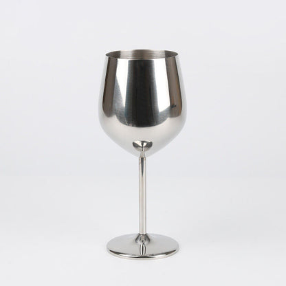 Elegant Unbreakable Stainless Steel Wine Glass - 1 Set