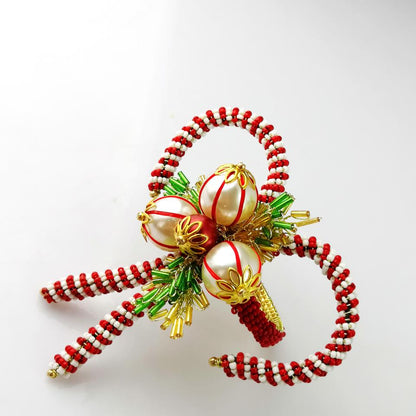 Festive Elegance Napkin Ring