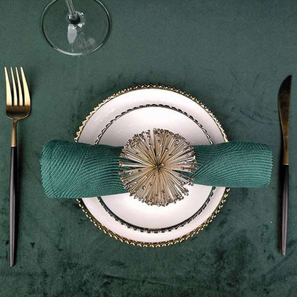 Elegant Gold Plated Napkin Holder