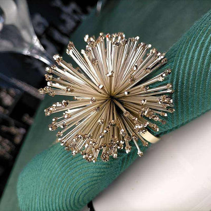 Elegant Gold Plated Napkin Holder