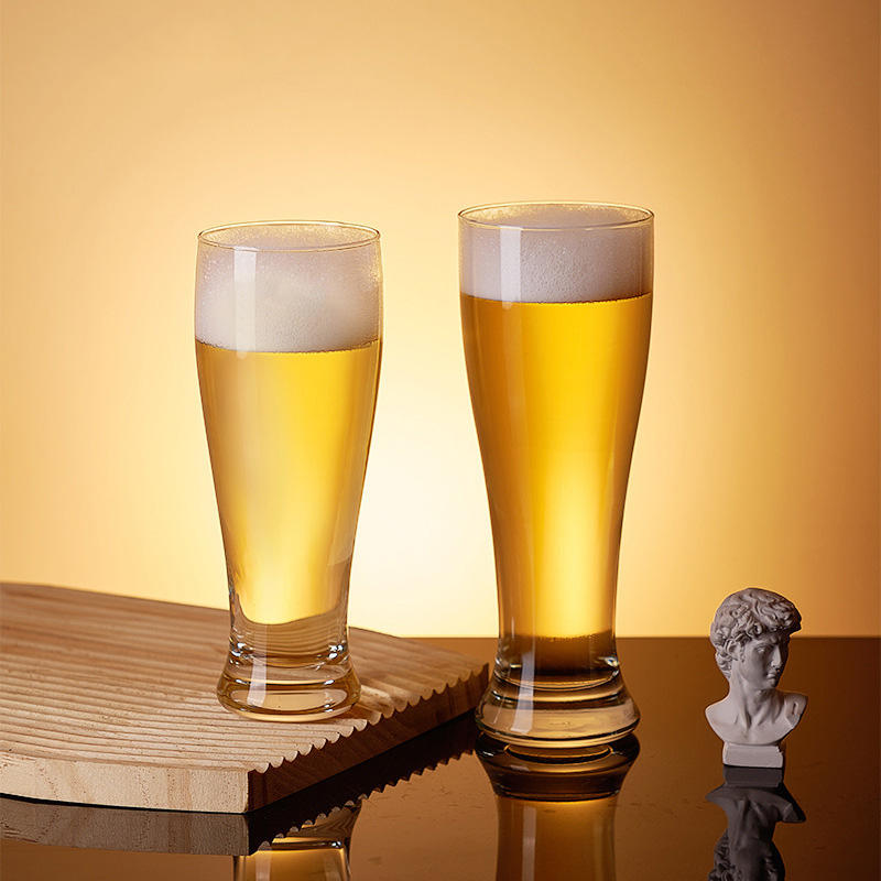 Premium Pilsner Beer Glasses - Set of 2