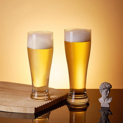 Premium Pilsner Beer Glasses - Set of 2