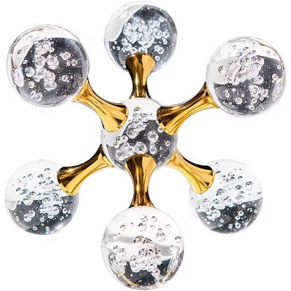 Crystal Molecular Elegance Ornaments - 2 Pieces
