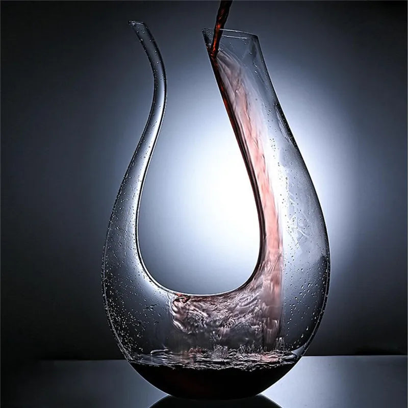 Crystal Wine & Whiskey Decanter Set