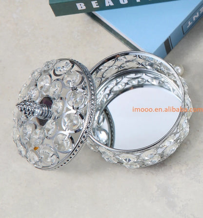 Jewelry Box Beads Treasure Case Creative Shining Jewelry Ring High-End Gift Princess Exquisite Storage Box