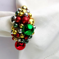 Elegant Christmas Ball Napkin Holder