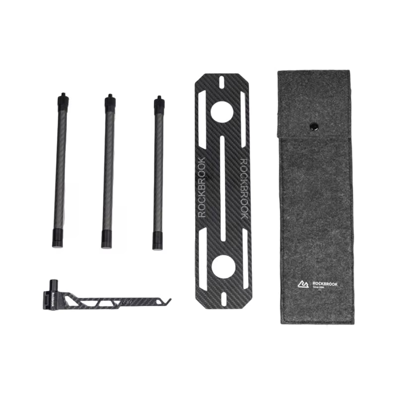 Foldable Black Aluminum Portable Multifunctional Outdoor Camping Table