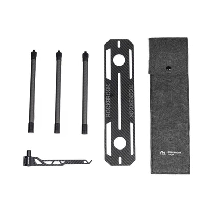 Foldable Black Aluminum Portable Multifunctional Outdoor Camping Table