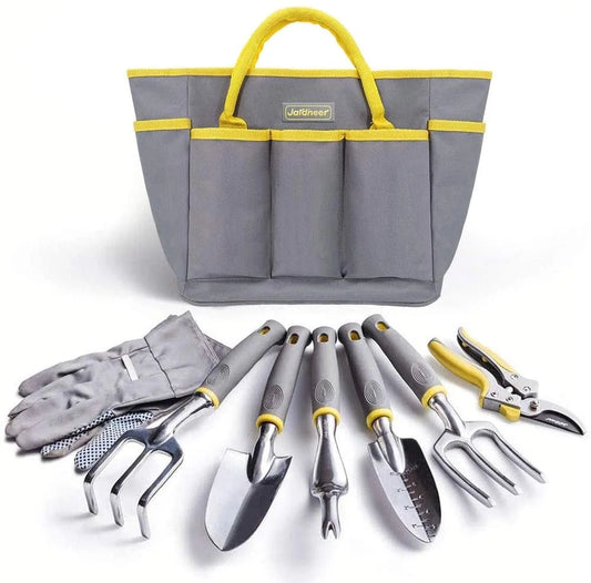 8PCS Heavy Duty Garden Tool Set for Home & Yard