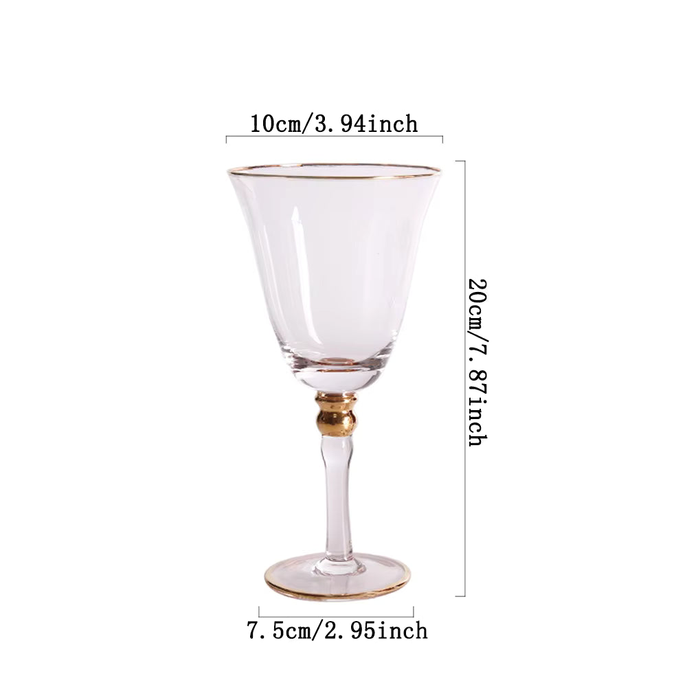 Elegant Handcrafted Crystal Champagne Flute